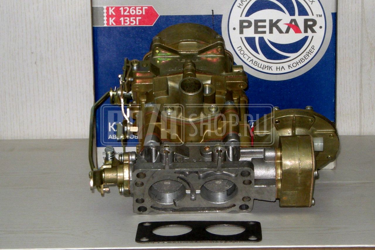 Карбюратор 135 Г** (ПАЗ-3205,-3206, ГАЗ-3307,-3308, дв.ЗМЗ-52342.10,-5231.10) ПЕКАР ## / К135Г-1107010