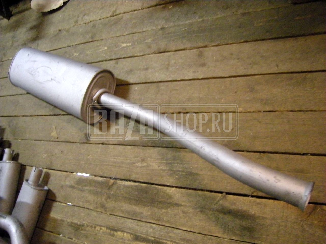 Глушитель ГАЗ-3302 ГАЗЕЛЬ (Евро-3) с дв.УМЗ 4216/Chrysler БАКСАН / 3221-1201008 БАКСАН