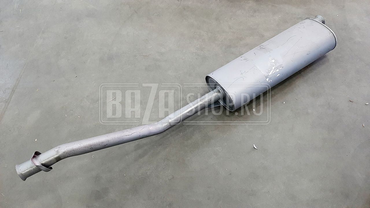 Глушитель ГАЗ-3302 ГАЗЕЛЬ (Евро-3) с дв.УМЗ 4216/Chrysler ГОРЬКИЙ / 3221-1201008 (-01)