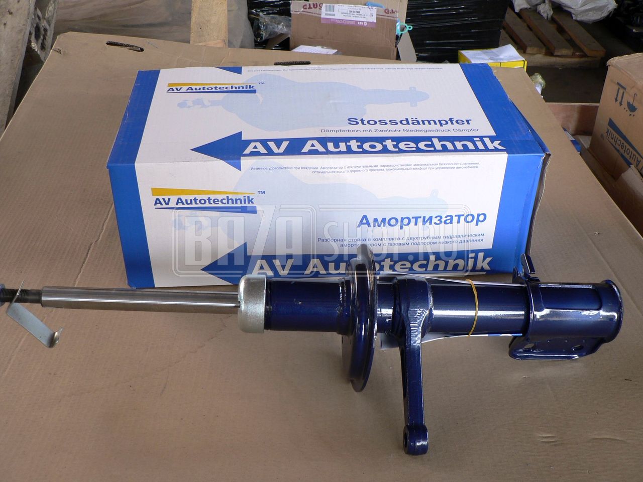 Амортизатор ВАЗ-2108-099,-2113-2115 передний СТОЙКА В СБОРЕ газовый левый "AV" (Германия) / 2108-2905003 (SD05535)