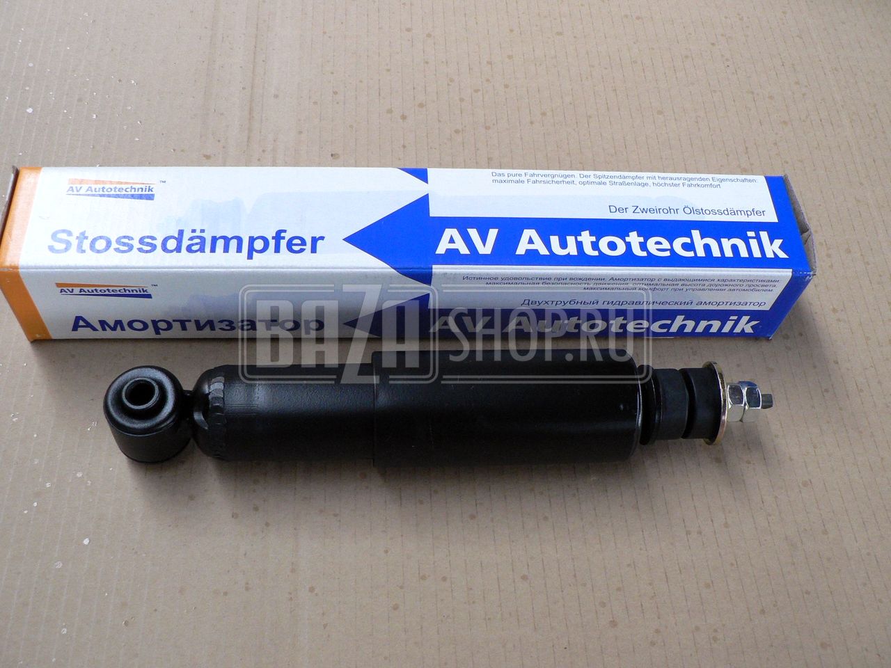 Амортизатор ВАЗ-2101-2107 передний масляный "AV" БиК (Германия) / 2101-2905402 (SD050011)