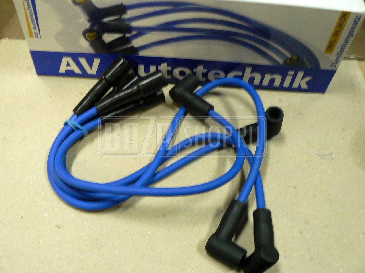 Провода высоковольтные ВАЗ-21214 1,7 инж. NIVA (моно впрыск) (к-кт) SILICONE "AV" (Германия)** / 21214-3707010 (ZL141214)