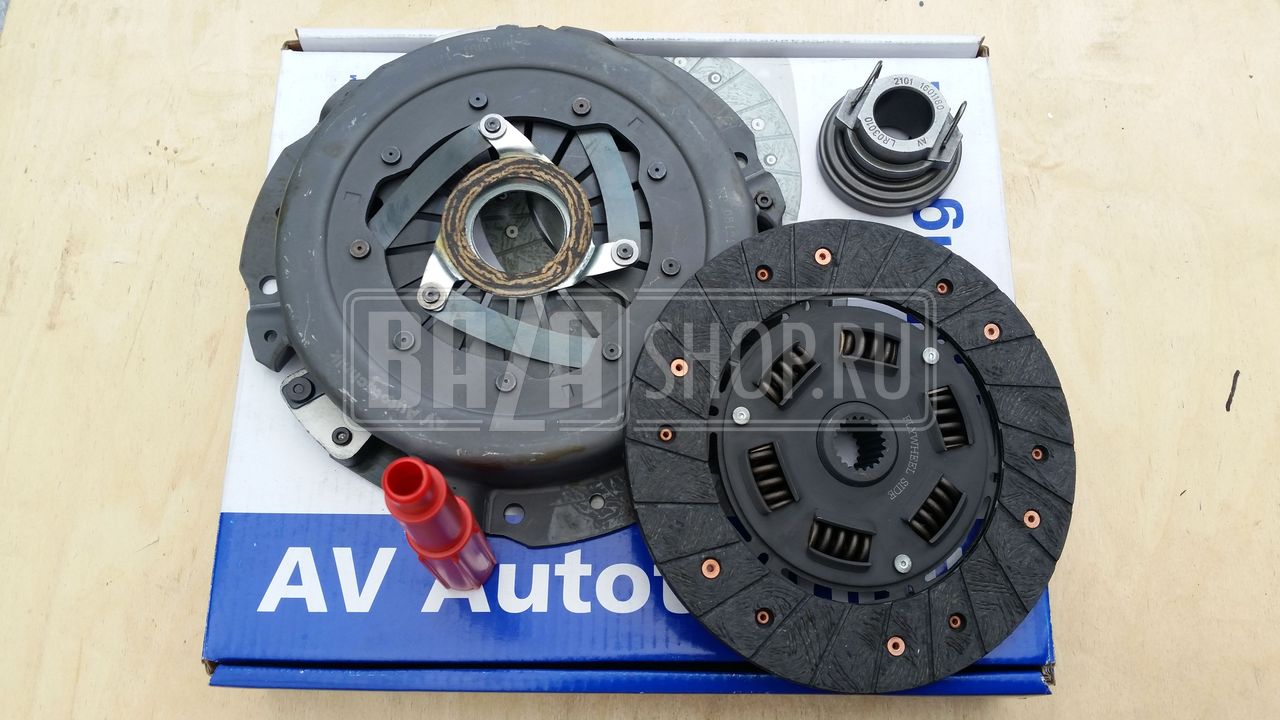 Сцепление ВАЗ 2106-2107/ 2121-21213-21214-2131 Niva "AV" (Германия) / 2106-1601000 (KDS08306-1)