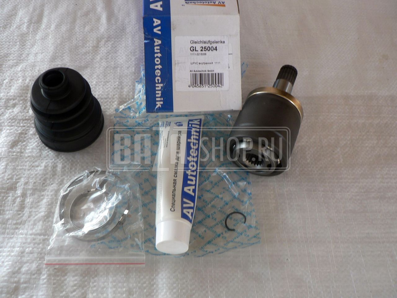 Шарнир внутренний ВАЗ 1111 ОКА "AV" (Германия) / 1111-2215056 (GL25004)