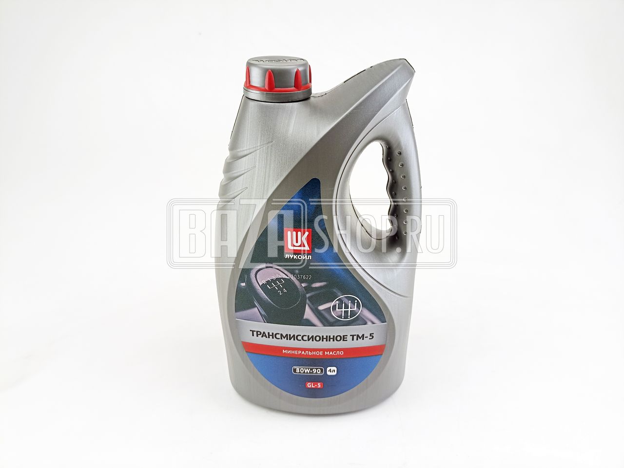 Масло Лукойл ТРАНСМИССИОННОЕ 80w90 GL-5 (4л) минеральное / 03-0098