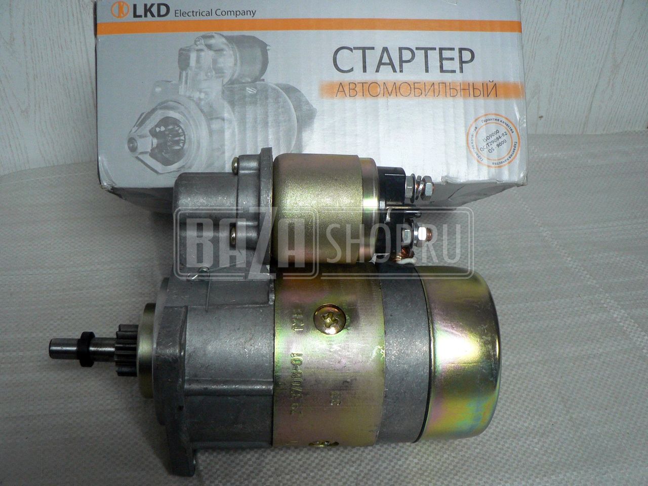 Стартер ВАЗ 2108-21099 "LKD Electrical" (ПРАМО) / # 29.3708 P (аналог 2108.3708)