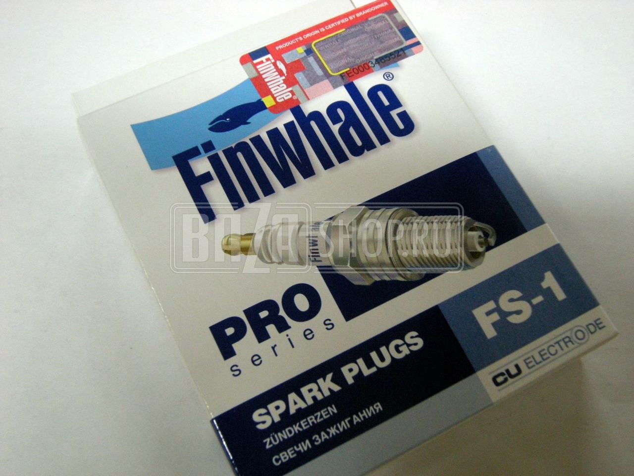 Свеча Finwhale ВАЗ 2108-2115, 21213 НИВА, ОКА 0.8 мм МЕДНЫЙ электрод 4 ШТ. (В УПАК.) ** FS1 / # FS1 PRO (аналог А17ДВРМ)