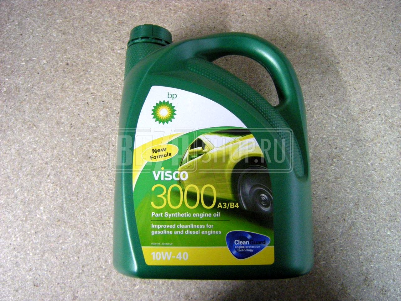 Масло BP Visco 3000 10W-40 A3/B4 4л (полусинтетика) / 4668400090