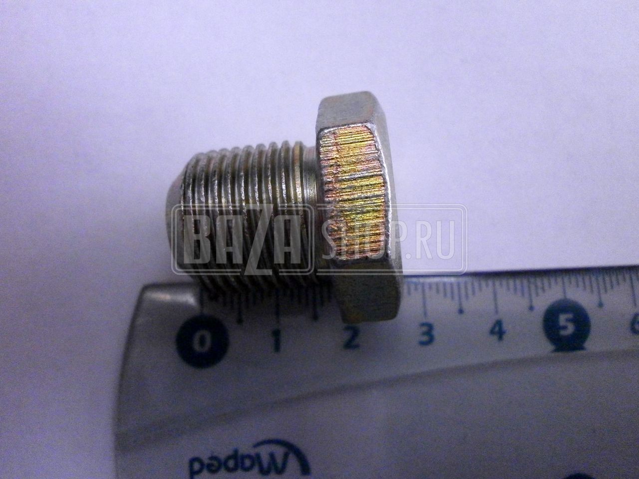 Пробка поддона двигателя** ЗМЗ 40524, 40624, 40904 (сливная) М18*1,5 "Красная Этна" ** / 40624.1009035-01 (14-1009035-П29)