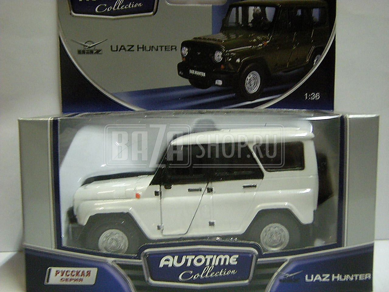 Модель УАЗ 1/36 HUNTER "AUTOTIME" (11451) гражданская ** / 4891761114510 (6438240114517)