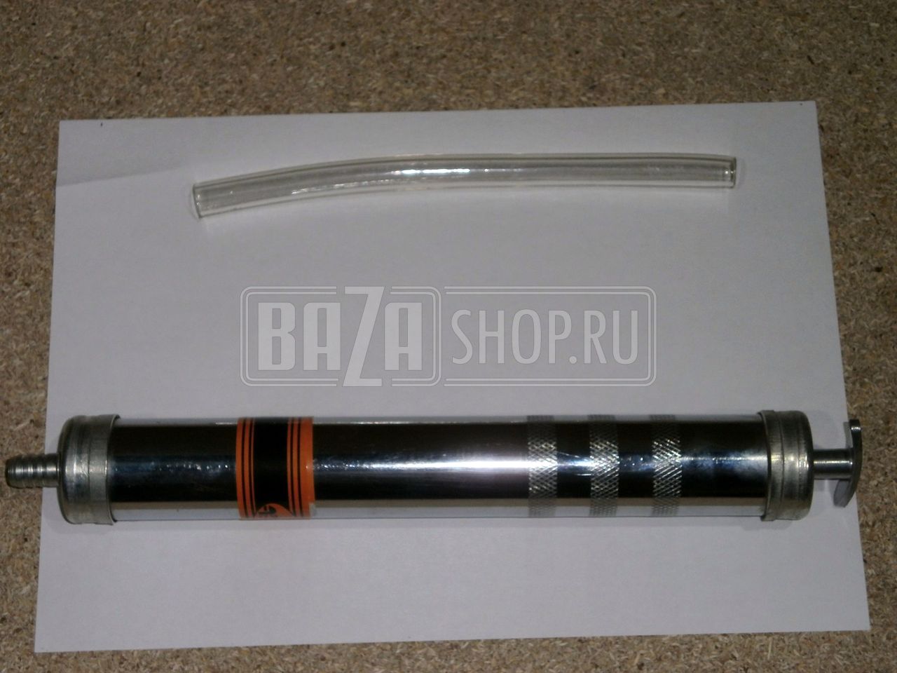 Шприц маслозаливной (МЕТАЛЛ) 200мл. АВТОДЕЛО 42025 / 8736