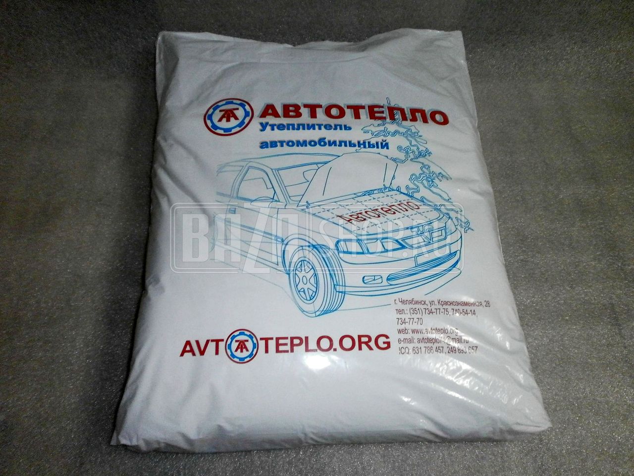 АВТОТЕПЛО утеплитель двигателя ГАЗель,Ford (Cuga,Mondeo,Tranzit) 83х160 "ОДЕЯЛО" ** (г.Челябинск) / №1