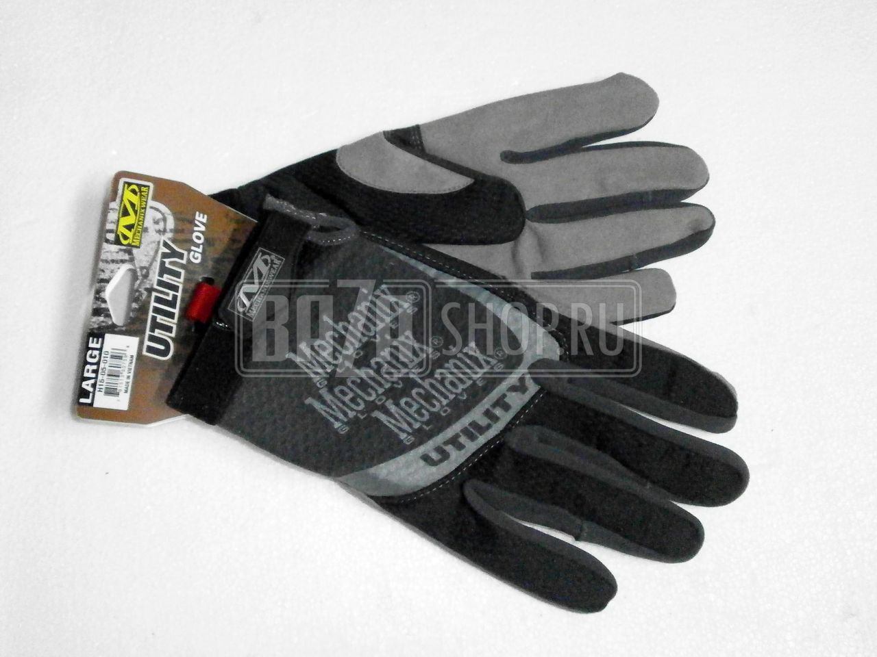 Перчатки водительские MW Utility Glove Closed Cuff Black LG "Mechanix Wear" ** / H15-05-010
