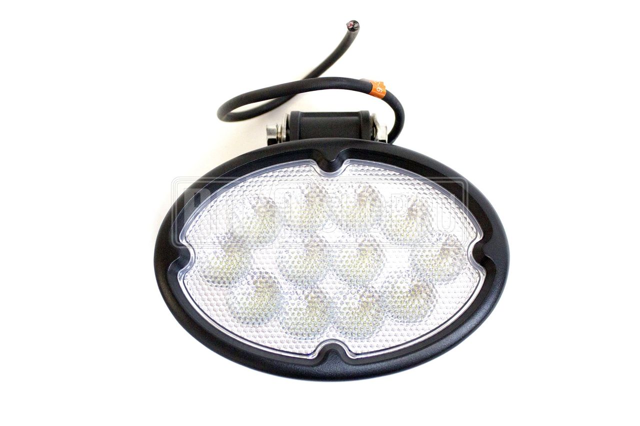 Фара светодиодная ближнего света 36W (3W*12), овал. 17,5 см, IP67 "redBTR" / 841036