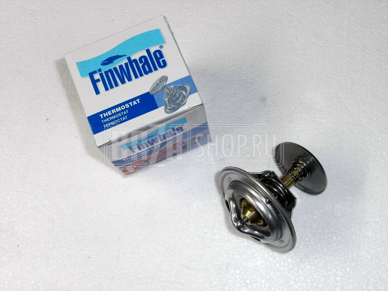 Термостат УАЗ ( t = 80°), ГАЗ, КАМАЗ "FINWHALE" (Германия)** / 107-1306100-04 (Т310-80)