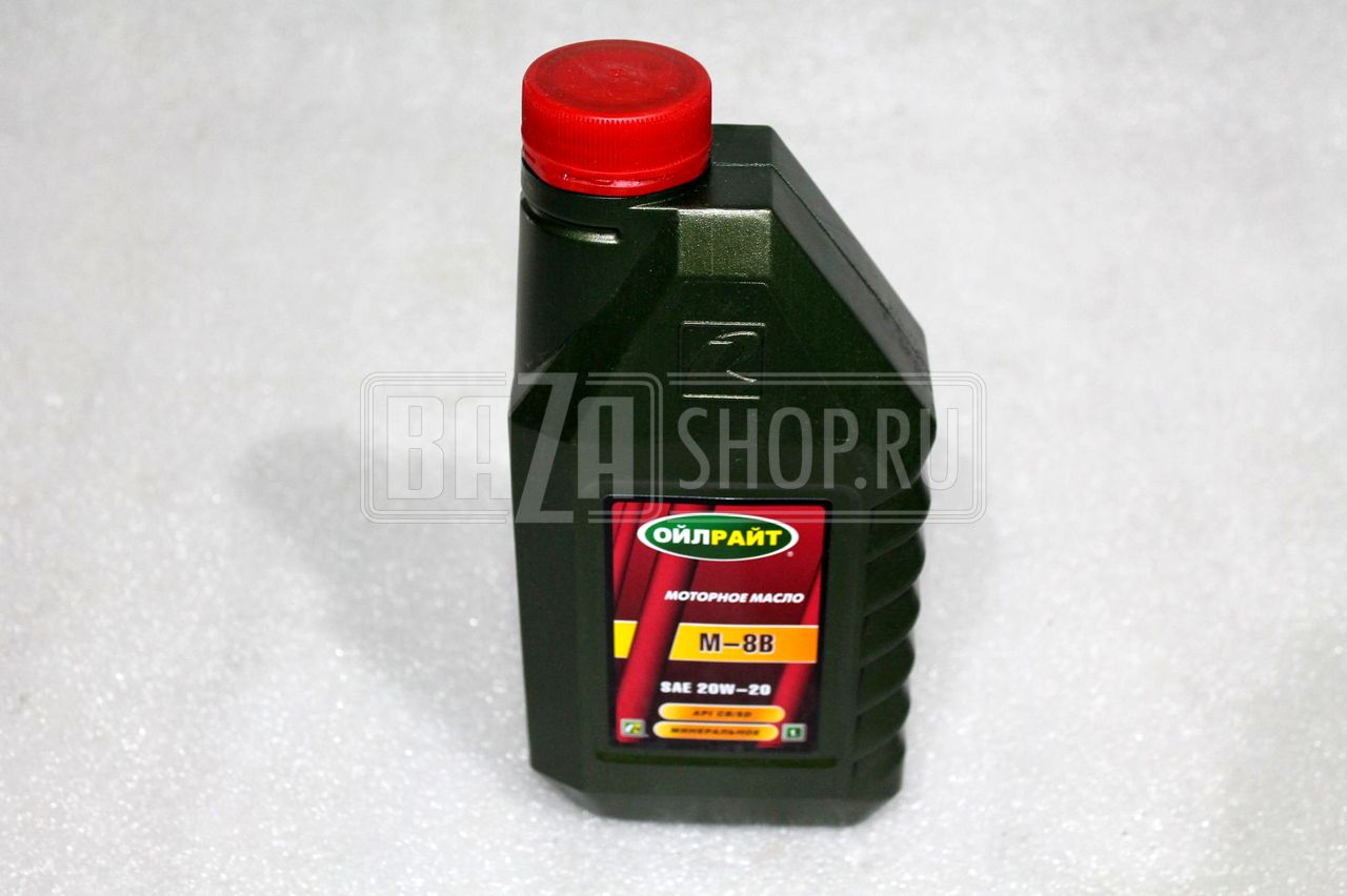 Масло OILRIGHT М-8В SAE 20W-20 (1л) / МАСЛО OILRIGHT М8В (1л)