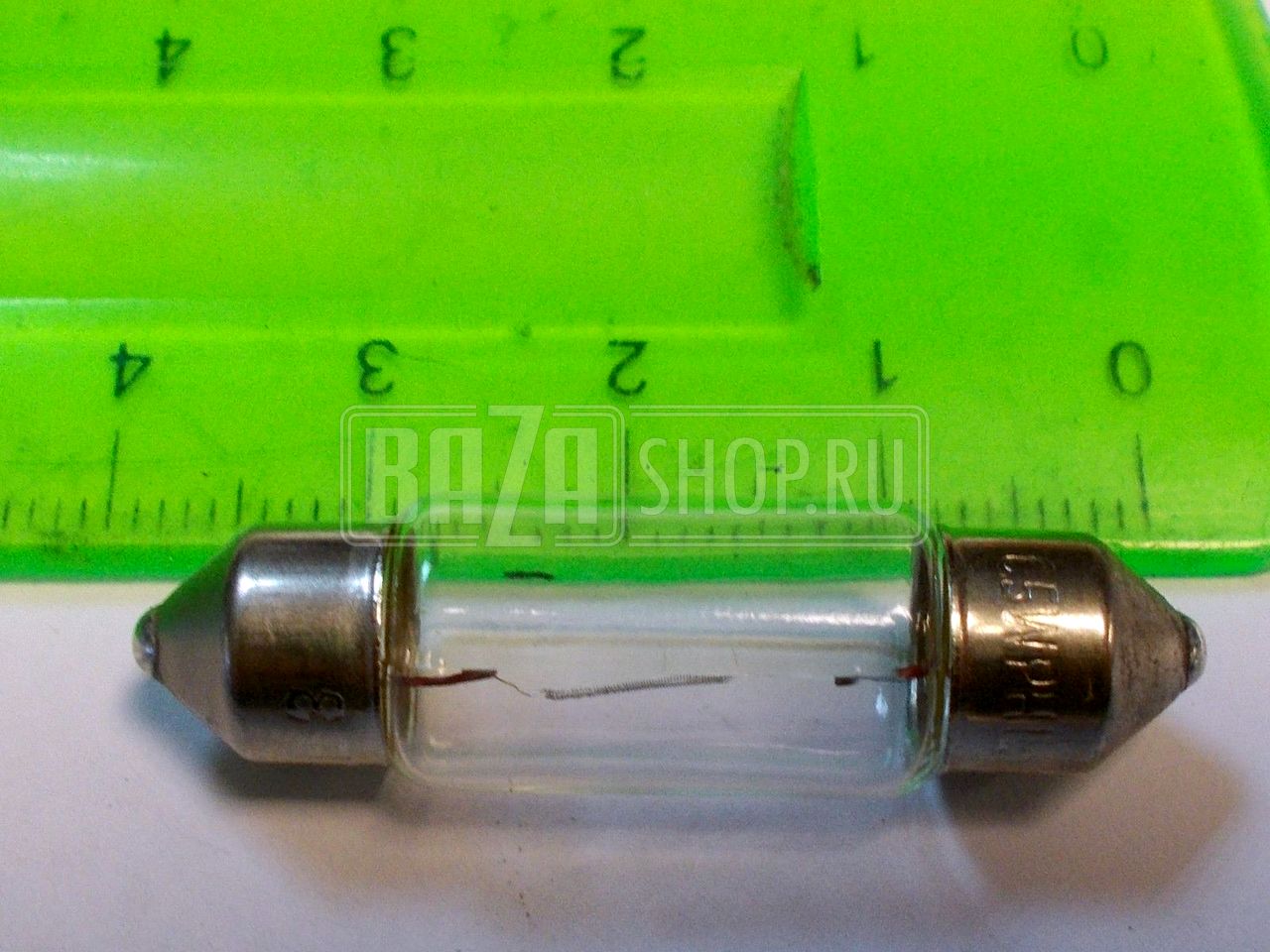 Лампа C5W 5W 12V 10х36мм (салонная) "PHILIPS" ** / 12844CP / АС12-5-1