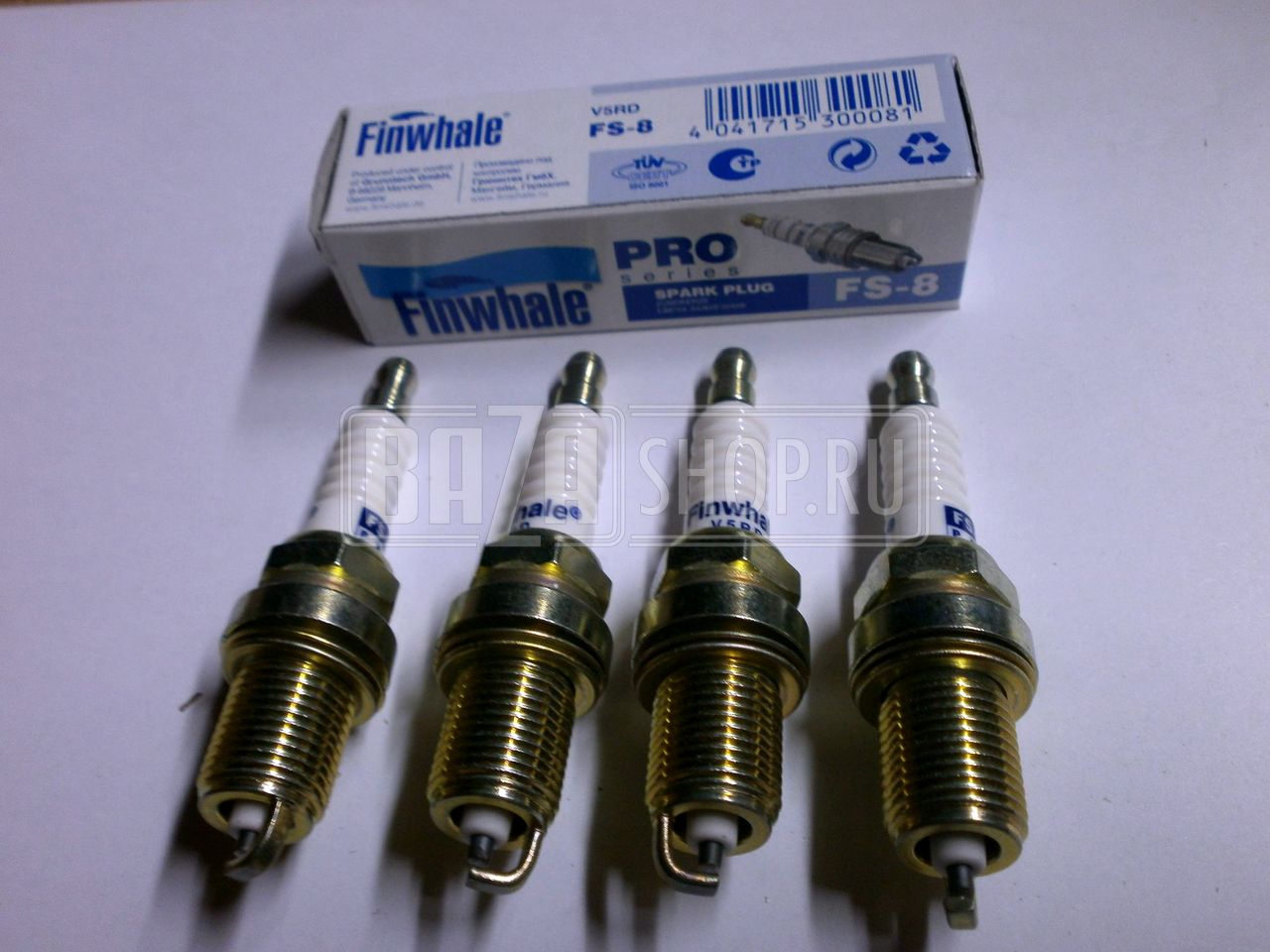 Свеча Finwhale LADA Largus 16V, Kia Spectra, FIAT Albea 4 ШТ. (В УПАК.) ** FS8 / FS8 PRO (27400-18110)