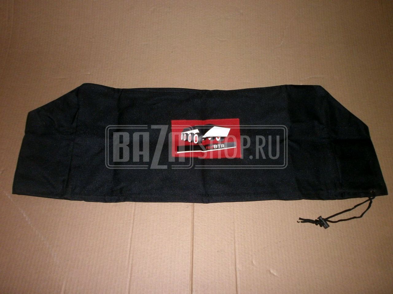 Чехол на лебёдку 6000-17000 (БРЕЗЕНТ, с логотипом) "redBTR" / 899090