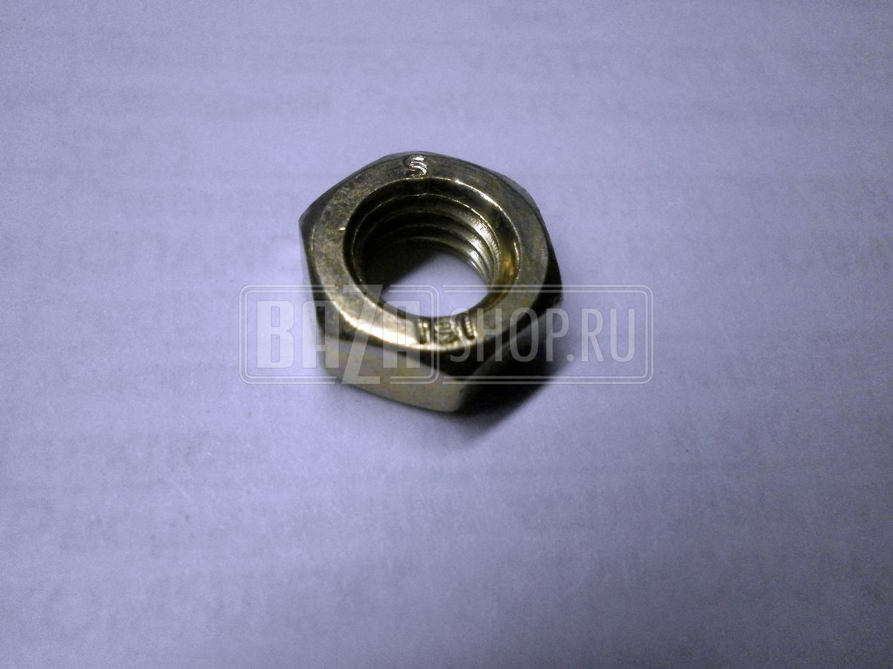 Гайка М8*1,25 (НИЗКАЯ) коллектора ГАЗ дв. ЗМЗ-406 (облатун.) ** / 250510-П25 (ОБЛАТУН.)