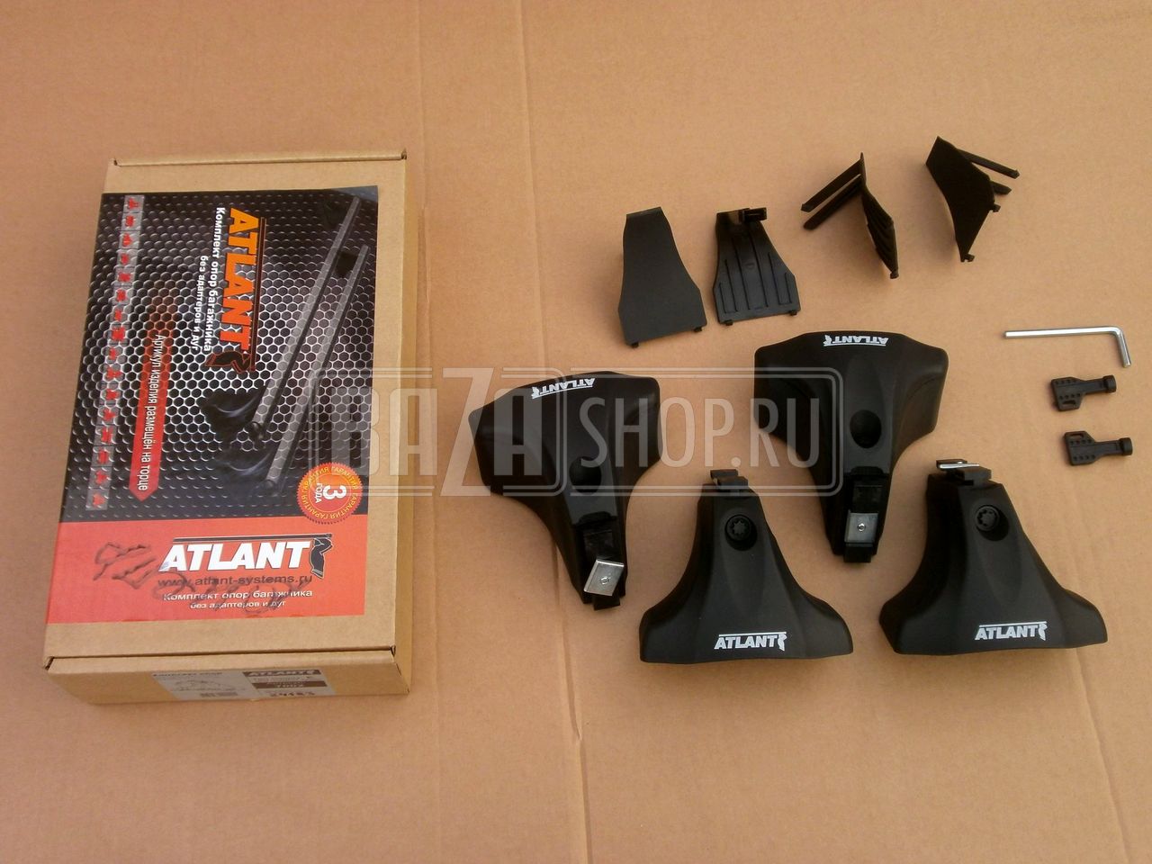 Комплект опор багажника (тип Е, за дверной проем) ATLANT / 7002 ATLANT