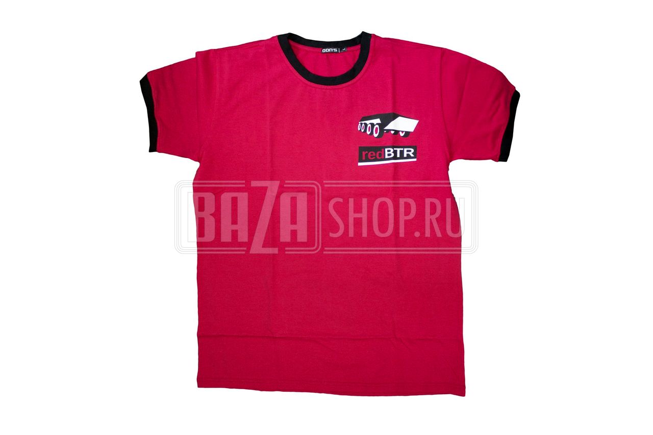 Футболка "redBTR" красная OFF S / 990744