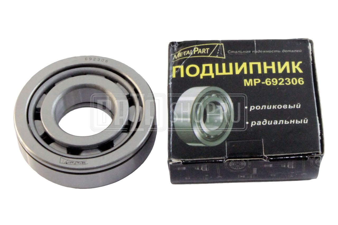 Подшипник 692306 (вала привода переднего моста косозубой РК УАЗ) "MetalPart" / 3741-1802082 (MP-692306) (класс 6)