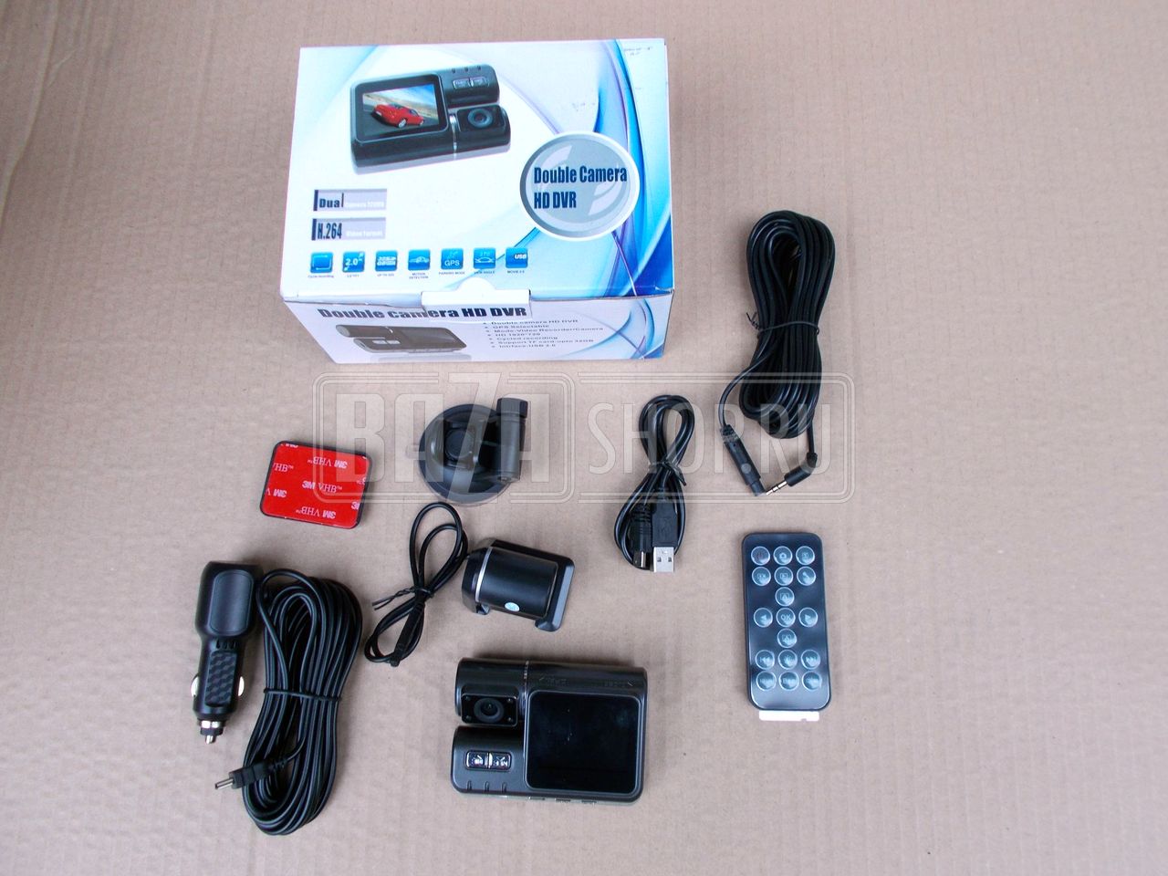 Видеорегистратор DVR i1000, две камеры** / i1000