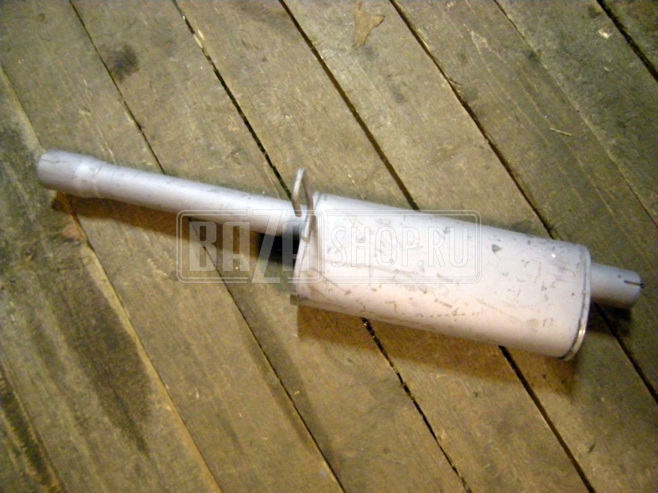 Резонатор ГАЗ 3302 ГАЗЕЛЬ с длинной трубой (дв.406) БАКСАН / 3302-1202008