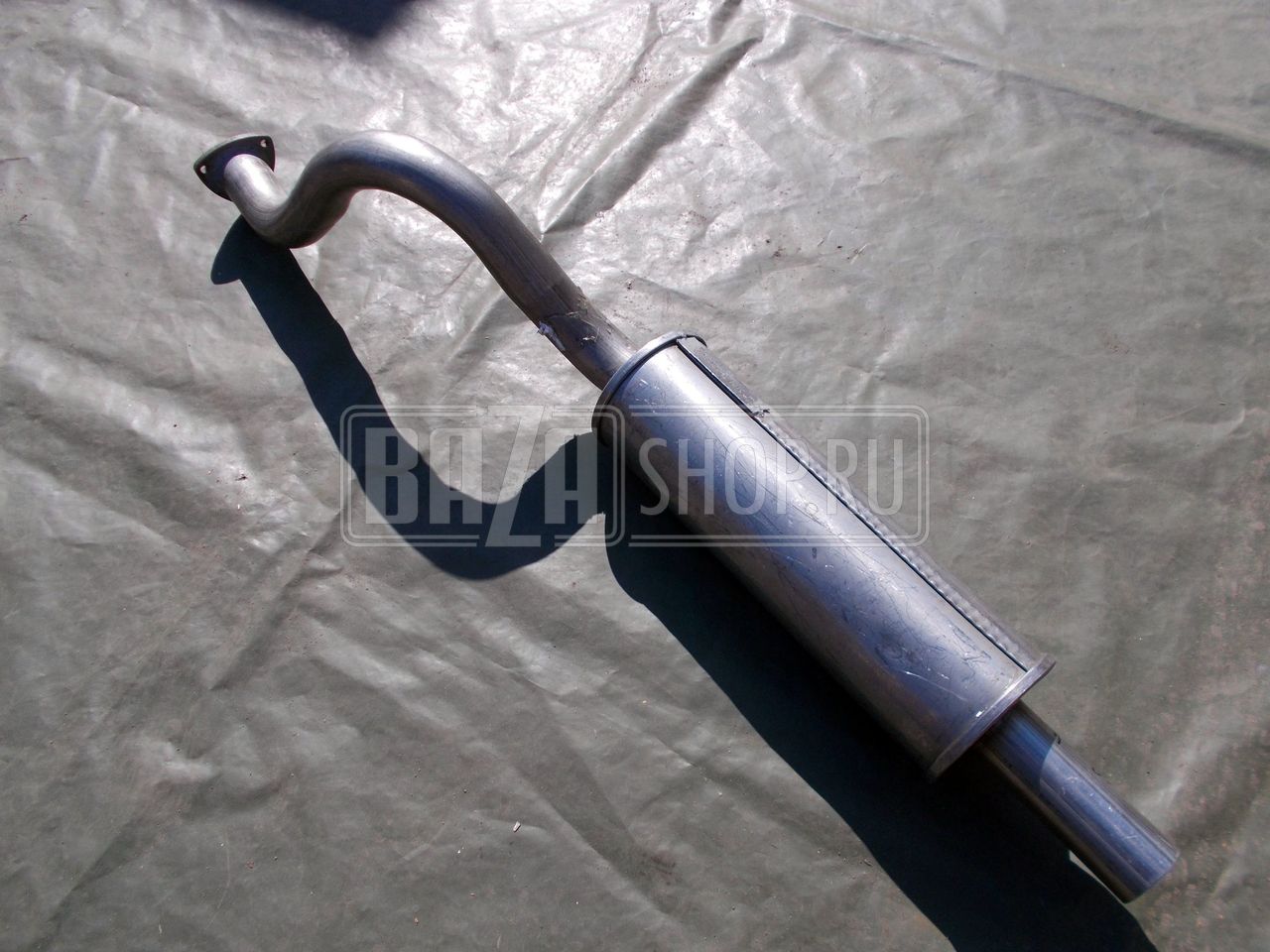 Резонатор УАЗ HUNTER (дв.Andoria диз.) НЕРЖ. БАКСАН ## / 315123-1202008 НЕРЖ.