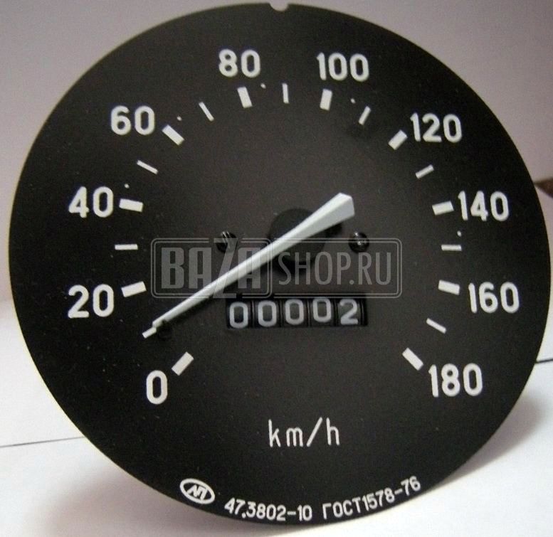 Спидометр УАЗ 3160, ГАЗель 3302 180 КМ/Ч, 1000 об. (Автоприбор) 47.3802 ** / 47.3802-10