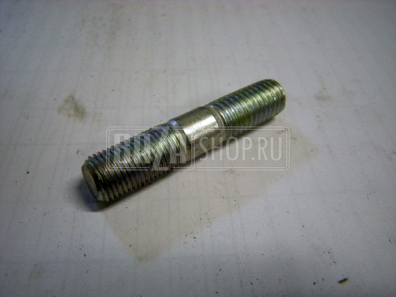 Шпилька коллектора УАЗ короткая М10*1*30 БЕЛАЯ "Красная Этна" ** / 420.1008202 (291797-П29) БЕЛАЯ