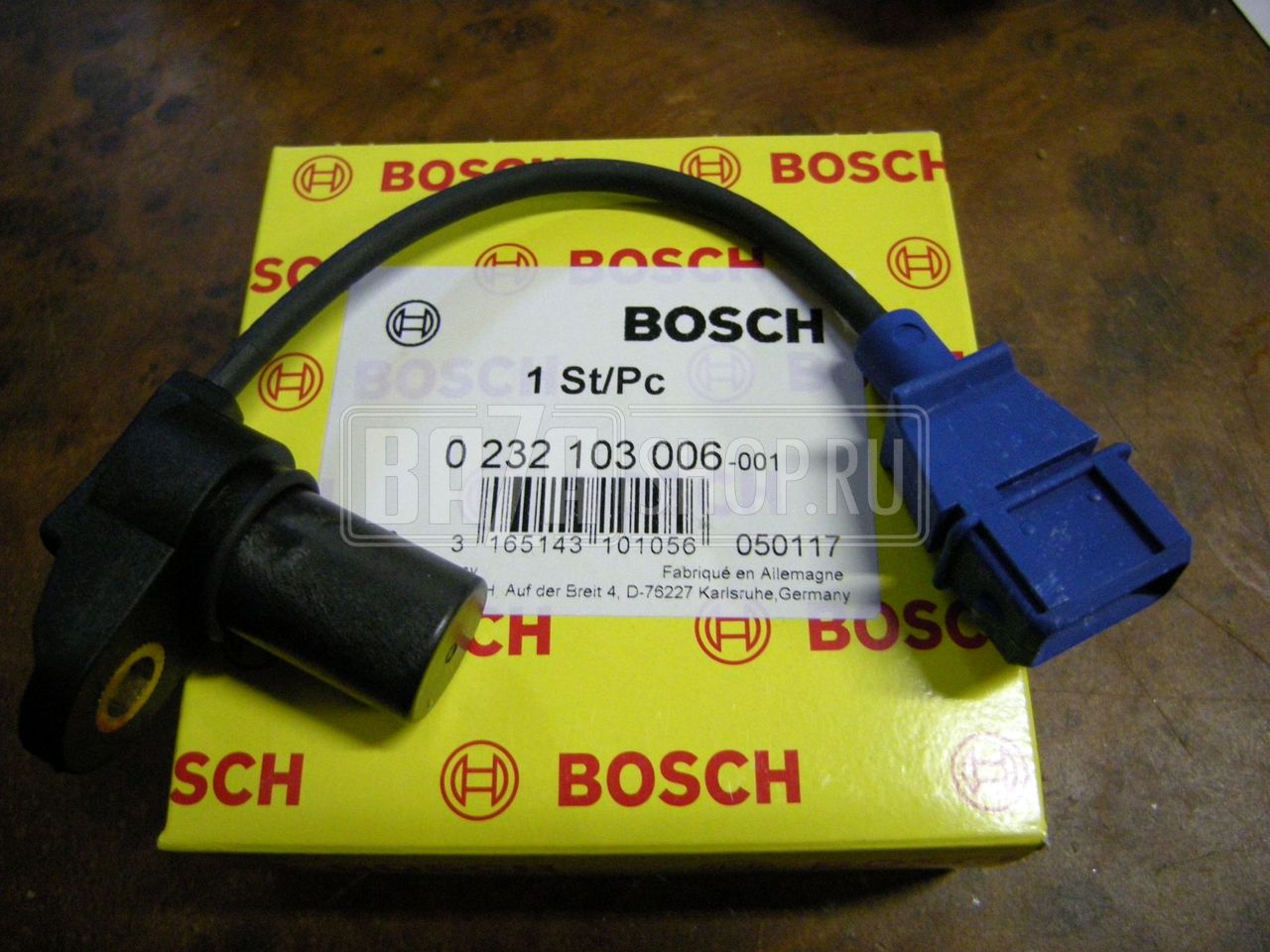 Датчик фазы распредвала** дв.406,409 Евро-2 (BOSCH 0 232 103 006) / 0 232 103 006