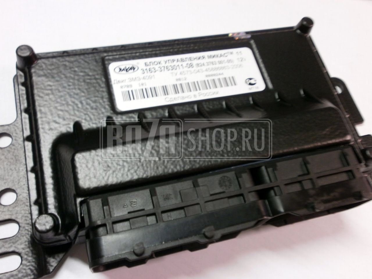 МИКАС (блок управления) 11.824.3763 001-05** 3741 (дв.4091, ДМРВ 20.3855-10, 1 L-зонд DELPHI) / 3163-3763011-08 (11.824.3763 001-05)