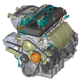 Блок двигателя УМЗ-417 под сальниковую набивку ## / 417-1002009-60