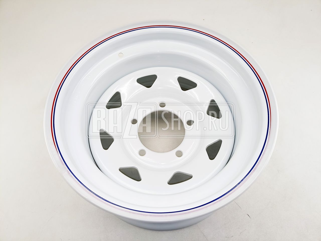 Колесный диск OFF-ROAD-WHEELS УАЗ 8x15/5x139.7 D110 ET-25 белый / ORW / А17 / ТРЕУГ.8 ЕТ-25 БЕЛЫЙ (ШТАМП.)