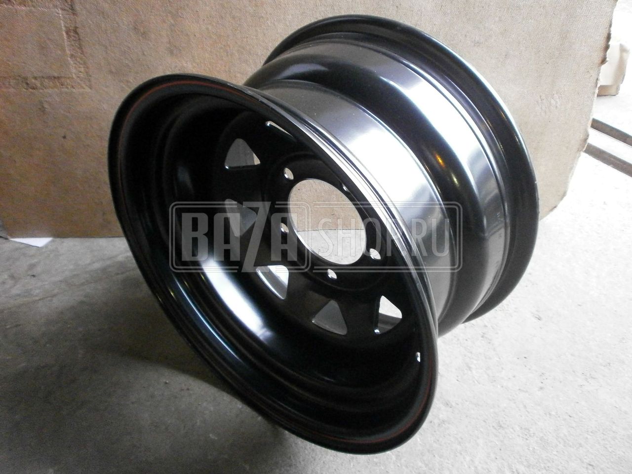 Колесный диск OFF-ROAD-WHEELS УАЗ 8x15/5x139.7 D110 ET-25 черный / ORW / А17 / ТРЕУГ.8 ЕТ-25 ЧЕРНЫЙ (ШТАМП.)
