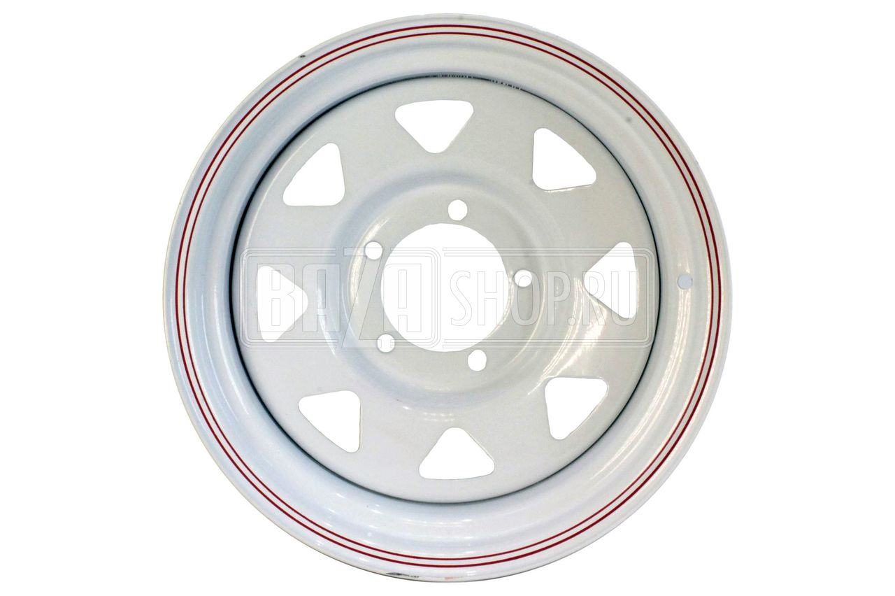 Колесный диск redBTR Nissan, Toyota,Mitsubishi 8x16/6x139.7 D110 ET-25 белый / # 713713 (до 1700 кг) (ШТАМП.)
