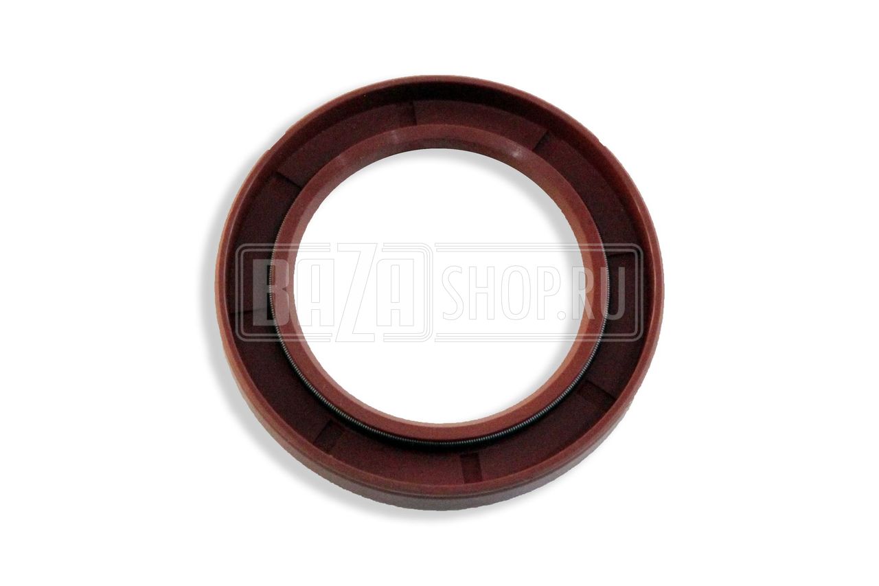 Сальник коленвала УАЗ, ГАЗ дв.402 передний 55х80х10 (резина, КРАСНЫЙ)** "MetalPart" / MP-51-1005034 (140581)