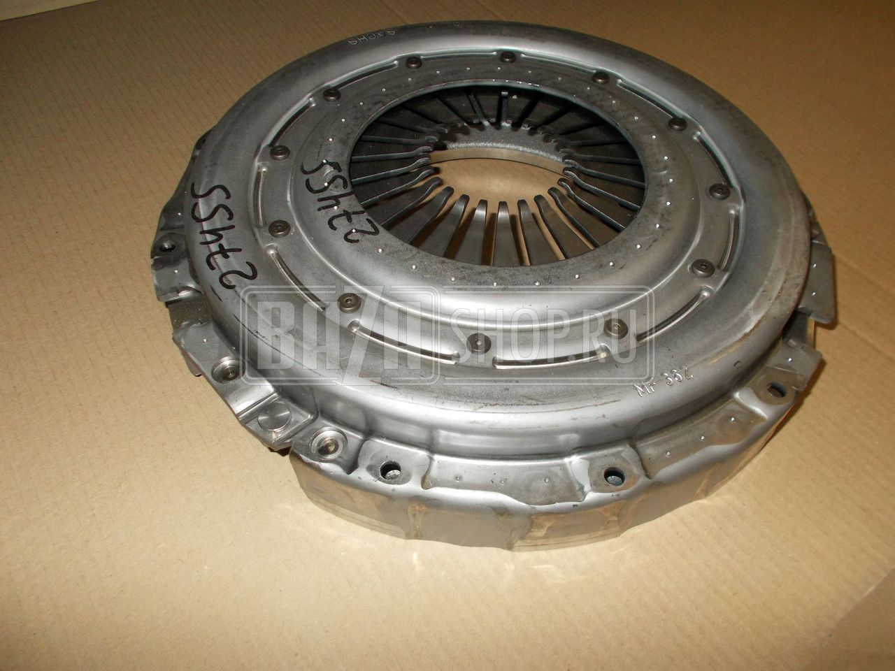 Корзина сцепления ГАЗ 3310 Валдай, 3309 дв.Cummins ISF 3.8 "SACHS" / # 00000-15-3482000-693