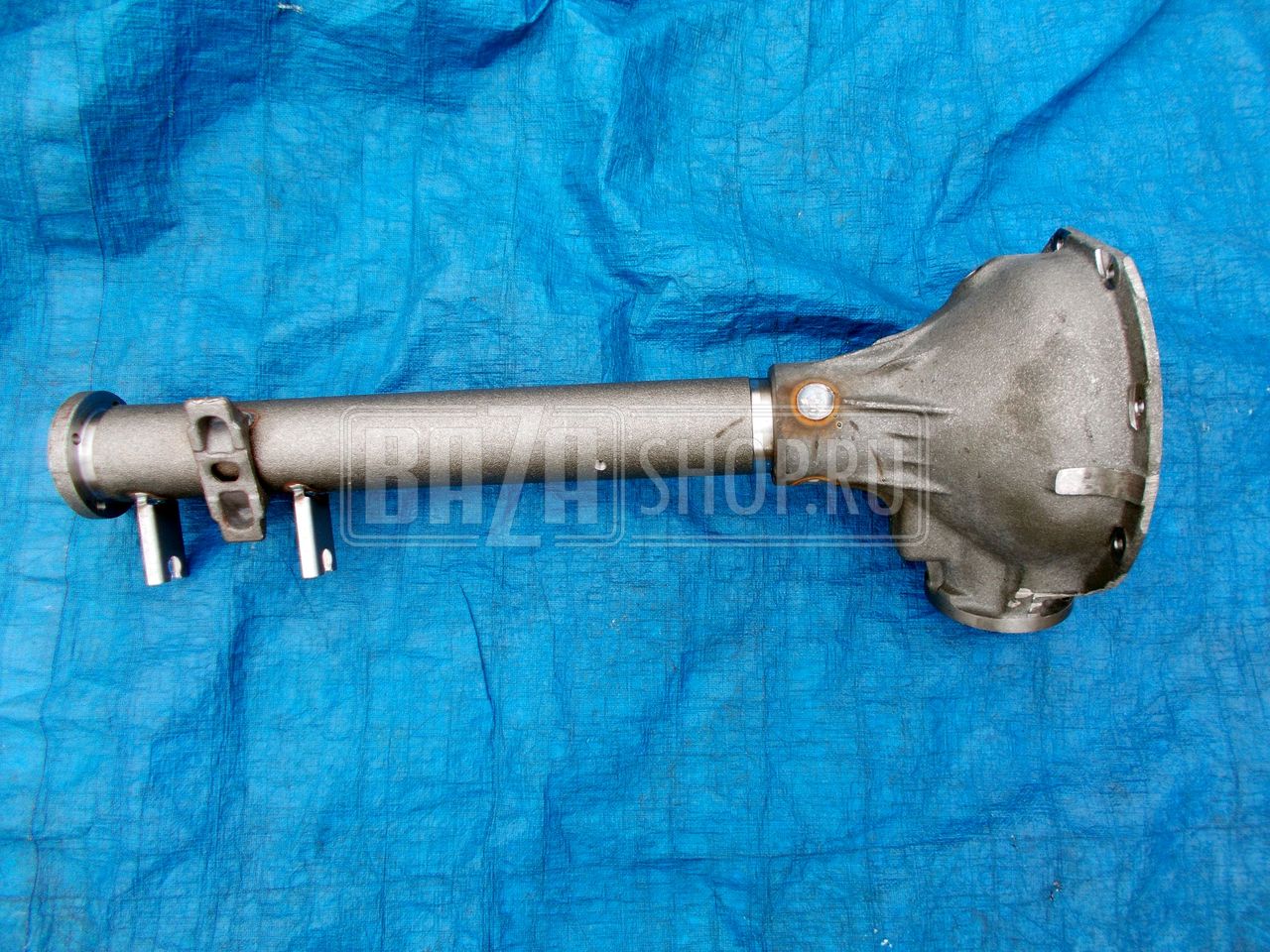 Картер  переднего моста  УАЗ 452 "гибрид" (левый; Евро-3, ПОД ГУР, без АБС) / 374195-2301010-10/-96