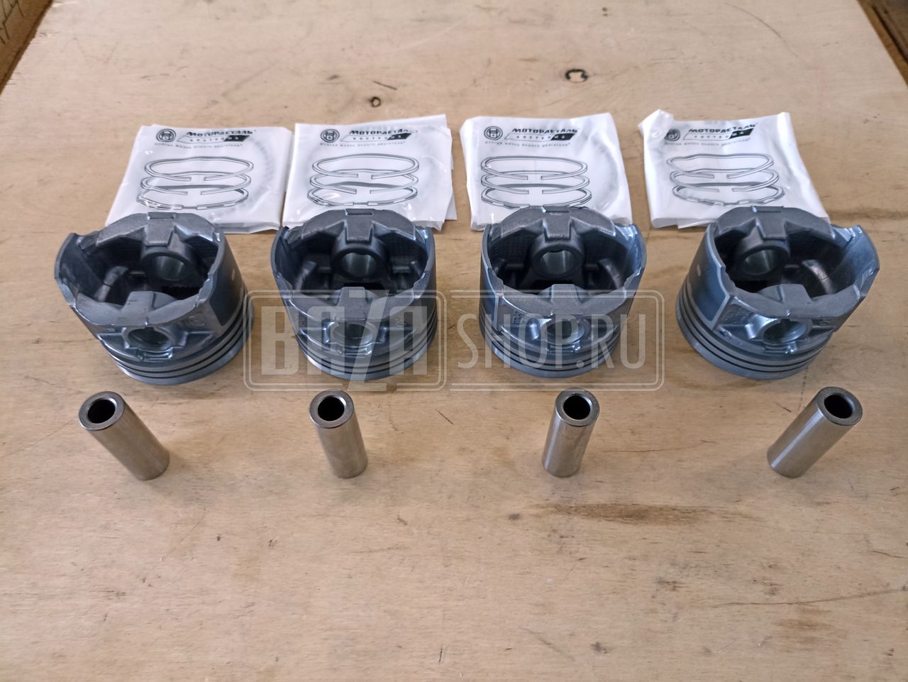 Группа поршневая дв.406 93,0 ГАЗ "Эксперт" (Кострома) с пальцами и кольцами (ГРУППА Б) / 406.1004018-БР_Б (ГРУППА Б)