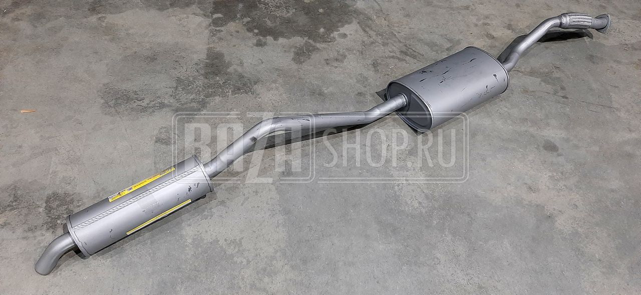 Глушитель  с резонатором УАЗ ПАТРИОТ с 11.2016, дв.40906 Евро-5 ("АВТОГЛУШИТЕЛЬ") / AK3163-1201008-20