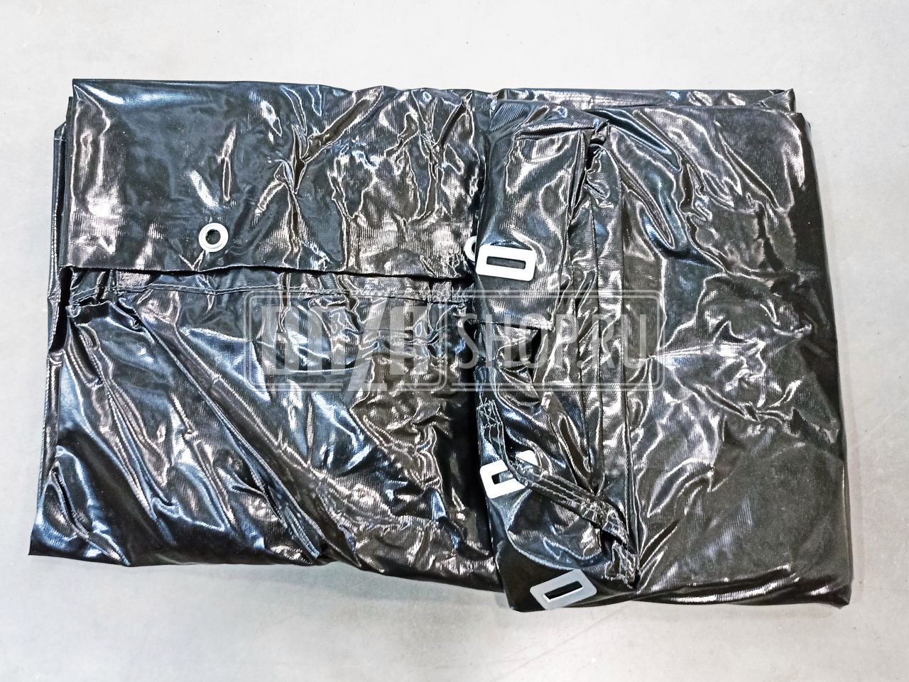 Тент  УАЗ 39094 "ФЕРМЕР" (2100*1920*1080) с 2006 г.в. нов. обр. (ЕВРОСТАНДАРТ) ЧЕРНЫЙ (1-сторон.)"ТП / 39094-8508020-50/-95_ЧЕРНЫЙ_односторонний (ТП)