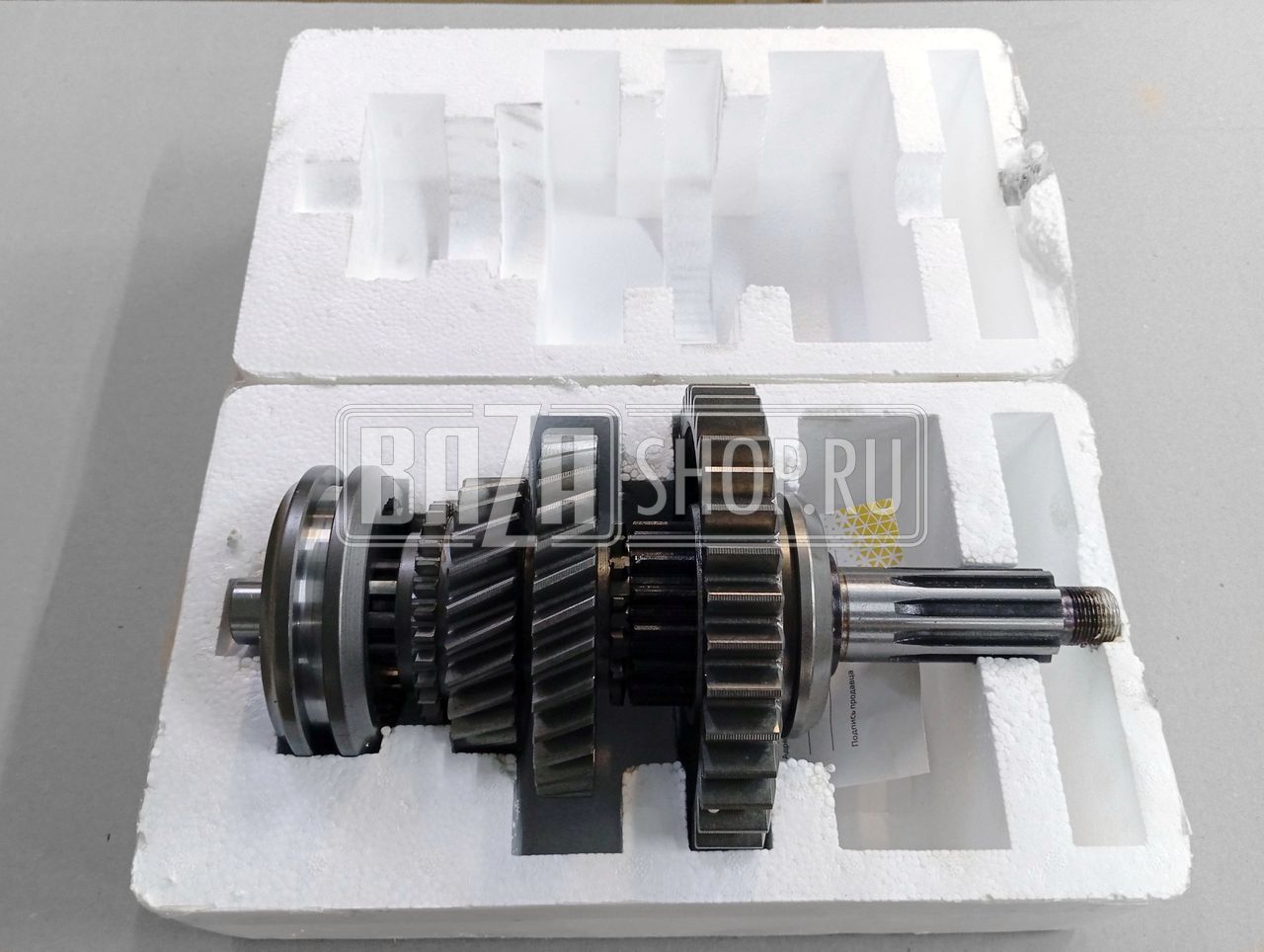 Вал  вторичный  КПП ГАЗ 53, 66, 3307, 33074, 33085 В СБОРЕ "MetalPart" PRO / МР-5312-1701100