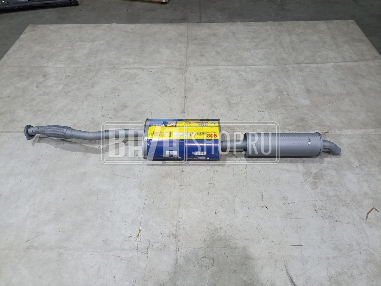 Глушитель  с резонатором УАЗ ПАТРИОТ ПИКАП с 11.2016 дв.ЗМЗ 40906, ПРОФИ ПРЕМИУМ ("АВТОГЛУШИТЕЛЬ") / АК 2360-00-1201008-20 ПРЕМИУМ